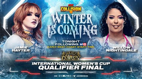 jamie hayter hot|AEW Collision Results: Review, Grades, Card For December 14